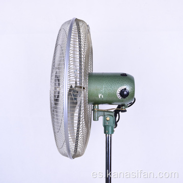 Ventilador de pie interior grande con pedestal eléctrico industrial de 18 pulgadas